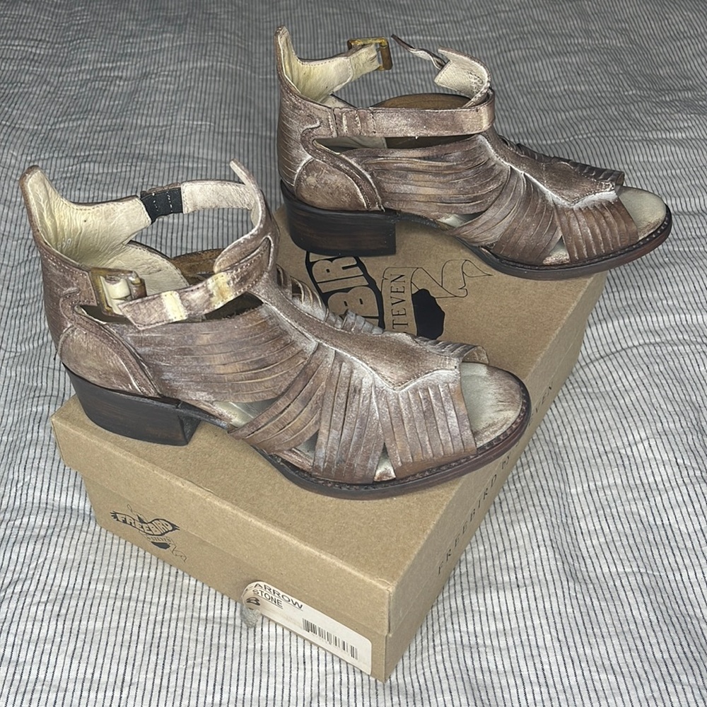 Brand new, never worn size 8 Freebird by Steven Sandals